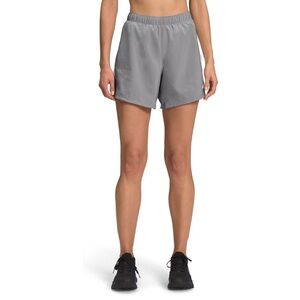 NEW The North Face Women’s Elevation Running Athletic Shorts Medium M Gray Blue